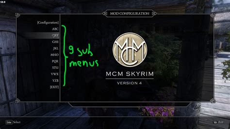 skyrim mcm menu|skyrim mcm menu not showing.